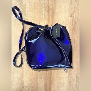 Forever 21 Glossy Purple Shoulder Bag